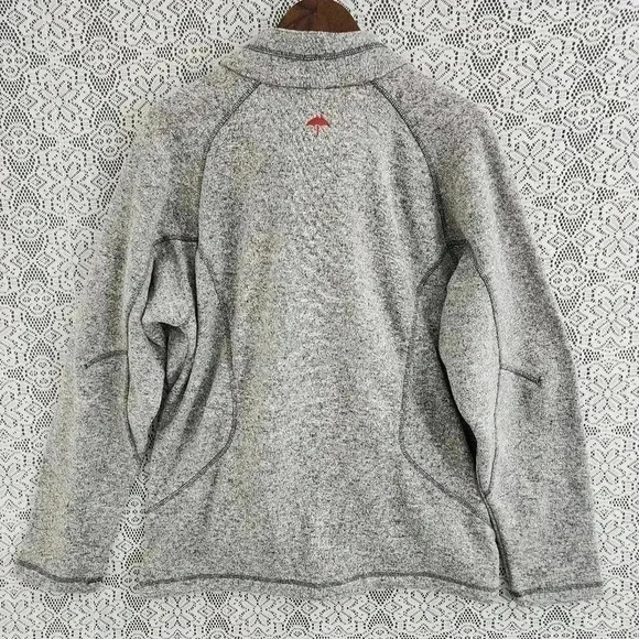 NWT Northend Sport  full zip gray fleece jacket men's L - Picture 2 of 8